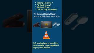 VLC Media Player in STB emulator