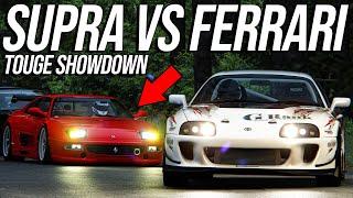 I Genuienly Can't Get Enough Of This! | Supra VS The Touge