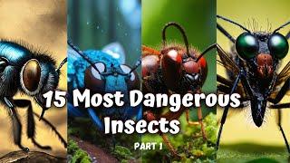 Top 15 Most Dangerous Insects In The World - Part 1