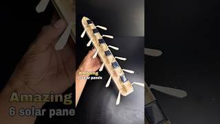 Diy kreatif perahu dayung bertenaga 6 panel surya | 6 solar panel powered rowboat #diy #unik #toys
