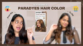 Trying Paradyes Hair Color! Shark tank product! | Krati Jauhari