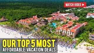 Top 5 Cancun Vacation Deals Of The Week