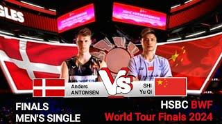 Finals | Shi Yu Qi (chn) vs. Anders Antonsen (den) | Bwf World Tour 2024 Badminton