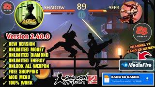 Update!! Shadow Fight 2 Mod Menu V2.40.0 Latest Version 2024 - Unlimited Energy & Money | Max Level