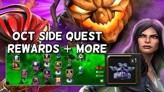 New October Side Quest | Simple Process, Rewards Good or Bad? | Marvel Contest of Champions