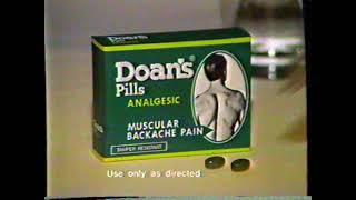 1983 Doan's Pills "Good advice for back ache pain" TV Commercial