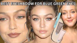 BEST EYESHADOW COLORS FOR BLUE GREEN EYES