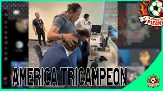 América es TRICAMPEON, Sergio Penales esta llorando y Gomichelas esta destrozado