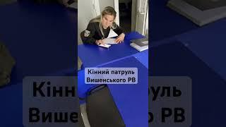 Йде набір до нового кінного патруля в поліцію