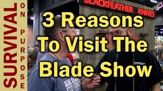 3 Reasons To Go To Blade Show- Joe Mobley Feral Woodcraft - Blade Show 2016