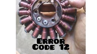 error code 12 solution aerox 155