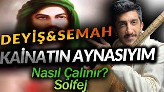 KAİNATIN AYNASIYIM SOLFEJ SAZ NOTALARI | Özlem Özdil Madem Ki Ben Bir İnsanım Kısa Sap Bağlama Dersi