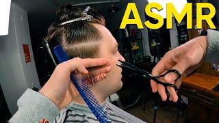 Awesome POV Scissors Only Haircut!  ASMR BARBER