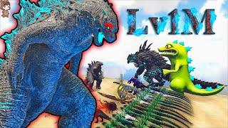 Lv1M Godzilla VS Mod Dinosaurs | ARK Mod Battle Ep.366