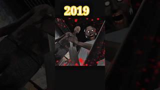 Evolution  of Jumpscare All Granny 2019 - 2021#shorts #dvloper #90fps#scary