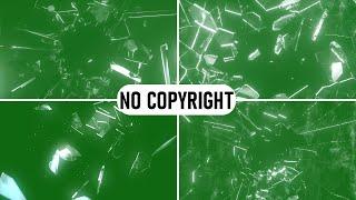 Glass Broken Green Screen || Glass Break Green Screen with Sound || Mondal Screen