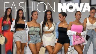 SUMMER FASHION NOVA TRY ON HAUL 2024 | tons of swim, tops, jumpsuits, shorts & more *20+ items!*