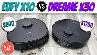 eufy X10 Pro vs Dreame X30 Ultra Mopping Robot Vacuum Combo COMPARISON