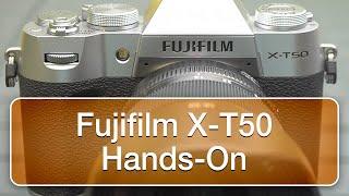 Fujifilm X T50 hands-on review. No ad interruptions, not sponsored.