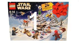 Lego Star Wars Christmas Advent Calendar 1st December 2018