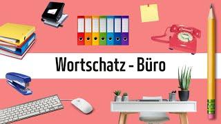 Learn German - Vocabulary - in the Office