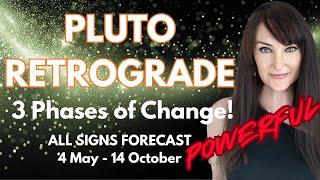 HOROSCOPE READINGS FOR ALL ZODIAC SIGNS The 3 phases of Pluto Retro & how it will change your life!