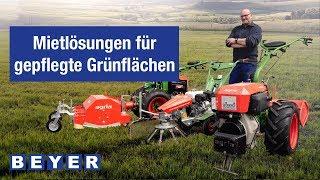 Unkraut entfernen - schnell & einfach | Wildkrautbürste Agria WB600 | BEYER-Mietservice