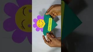 Teachers Day Craft Ideas | Teachers Day Card #viral #trending #teachersdaycraft  #teacherdaycard