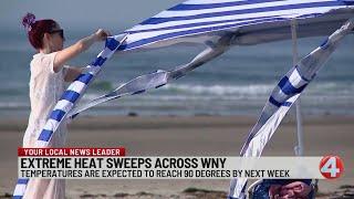 Tips for extreme heat across Western New York next week