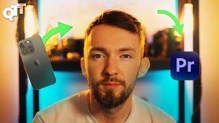Quick Tip Tuesday | How to *CORRECTLY* Import IPHONE Footage (HDR) into Premiere Pro