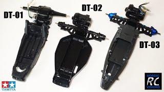 Tamiya DT-01/02/03 Project (Intermezzo) Chassis and Gear Box Comparison!