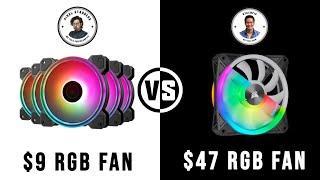 Best RGB Case Fan in 2020!  $9 RGB fan vs $47 RGB Fan!  Which is the best LED fan?