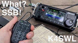 Xiegu X6200 SSB Field Test: How Hot Does it Get at Full Power During a Short POTA Activation?