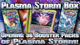 Pokémon Black & White -- Plasma Storm Booster Box Opening!