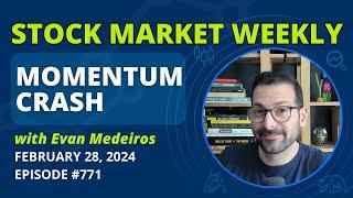 Momentum and technology crash, NVIDIA earnings, & growth scares - Stock Market Weekly for 2/28/2025