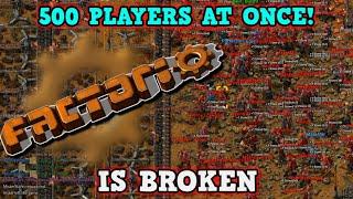 FACTORIO IS A PERFECTLY BALANCED GAME WITH NO EXPLOITS - 500 Players Is Broken Strategy