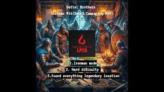 Welcome to For me For us – Starting stream's Battle Brothers #battlebrothersgame