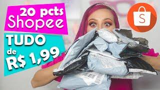 COMPRINHAS SHOPEE | 20 produtos de R$1,99 | Isabela Lourenzão