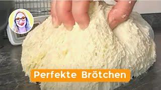 Außen knusprig, innen fluffig - einfache Sonntagsbrötchen - ihr werdet nie wieder andere backen