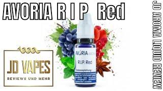 AVORIA R I P  Red I JD AROMA LIQUID REVIEW