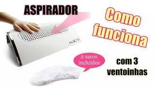 Como funciona aspirador de pó para  UNHAS 