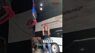 KNALPOT RACING ORD EXHAUST NIH GAES #automobile #hsr #dragracing #motorsport #dragraceindonesia