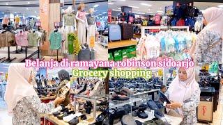 BELANJA DI RAMAYANA ROBINSON SIDOARJO #groceryshopping #dailyvlog