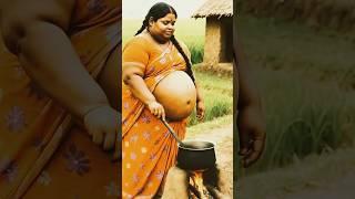 Pregnant Indian Woman Collapses While Cooking in Mud Kitchen #shorts