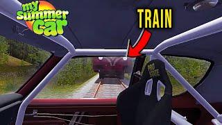 SATSUMA VS TRAIN - I SURVIVED - IMMORTALITY - My Summer Car Shots #2 | Radex