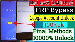 Itel A49, A58 pro, A70 (A661L, A661W, A665L) Frp Bypass/Google Account Lock Remove || Android 11, 12