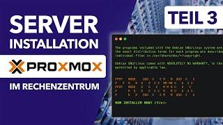 Proxmox im Rechenzentrum installieren - Teil 3 Private Cloud mit Proxmox