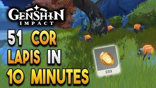 Cor Lapis Locations - Fast and Efficient - Ascension Materials -【Genshin Impact】