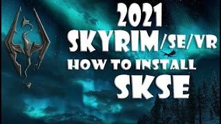 How to Install SKSE Skyrim/SE/VR Script Extender PC 2020