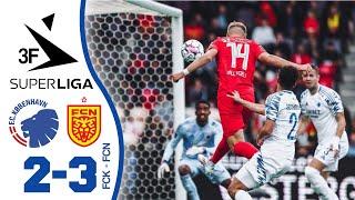 FC Nordsjælland - FC København 3-2 3F Superliga Highlights